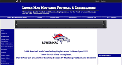 Desktop Screenshot of lmmustangsfootball.org