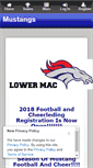 Mobile Screenshot of lmmustangsfootball.org
